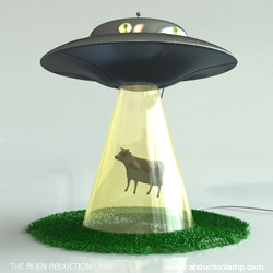 This is a twitter account for sporadic updates about the Alien Abduction Lamp by @lazze