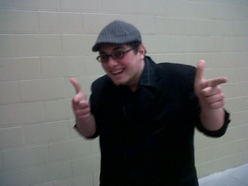 ~You know the follow button on my profile? yeah I'd tap that (;