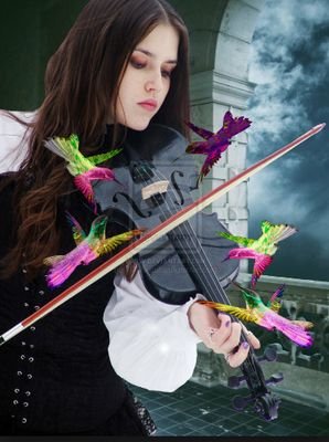 i love playng the violin :p