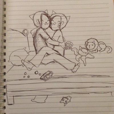 check out my writings if you want, but free follow from @PhanaticPancake and @HeartWhiskers
