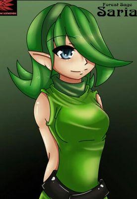 I'm Link's best friend, Saria I'm a forest sage. Link promise me, no matter what happens, never forget our friendship!