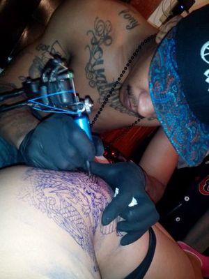 instagram @creepsterink. snapchat: cloudsurfin510 #tattooartist #promoter #P5S #creepsterink #dontthinkjustink