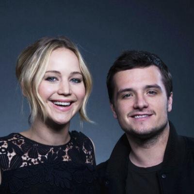 Obsessive compolsive over The Hunger Games Jen,Josh and Liam // Golden Trio JOSHIFER Co-Owner of @ShraderUpdates Sharing a packet of Cool Ranch Doritos with Jen