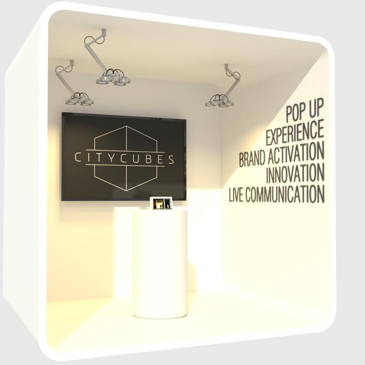 Creative pop-up brand activation agency #experience #marketing #popup #cubes #retail #advertising #events #trends #media