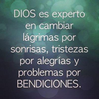 Dios guía mis pasos .. bendecida  siempre por mi dios