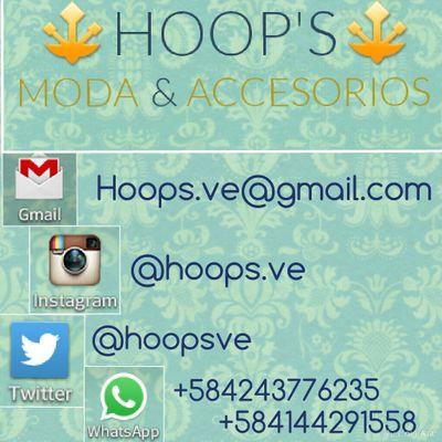 Tienda Exlusiva de productos para ti.. Comunicate con nosotros a los numeros +0584243776235 o +0584144291558 o por hoops.ve@gmail.com