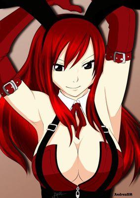 Hai my name is Erza Scarlet,im a lesbian and I love my sexy wife  |Wife: @Lewd_Felicia| |RP| | Girl (irl) |  |Shy| |Lesbian| |Married|