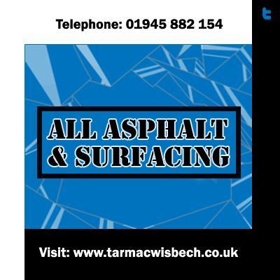 A business based in Cambridgeshire that specialise in Asphalting. For More info tweet/ facebook us, visit our website or e-mail us at info@tarmacwisbech.co.uk