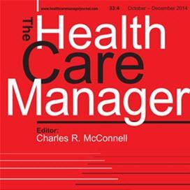 The Health Care Manager Journal merged with Journal of Patient Safety. Please follow @JPatientSafety