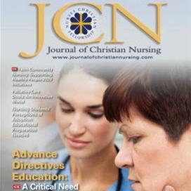 Journal of Christian Nursing is a peer-reviewed, quarterly, professional journal helping nurses integrate issues of faith with nursing practice.