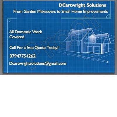 Dc_Solu7ion's profile picture. Cover Most Domestic Work including Plumbing, painting and decorating, landscaping and small electrical works. We Work In southampton and surrounding area. 
Also