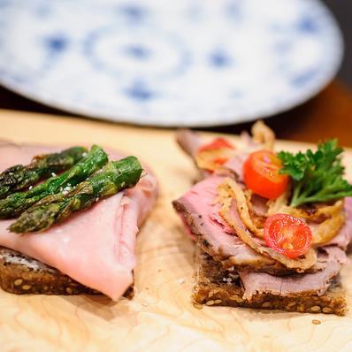 Beautiful, delicious little Danish open-faced sandwiches you'll want to know more about. A project from Annette Barnum.