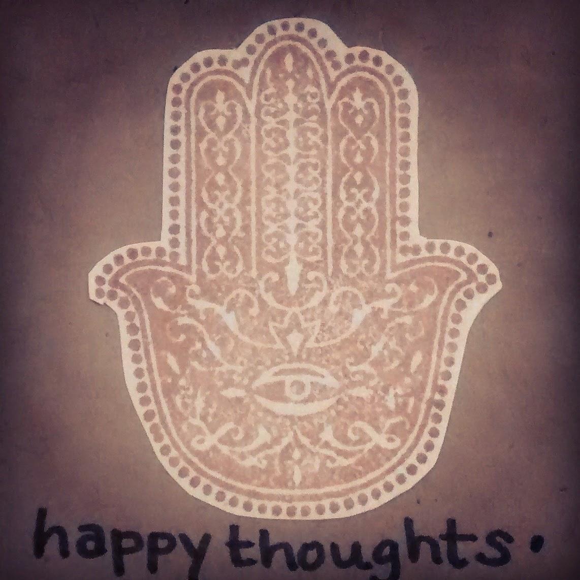 may all the thoughts you send be happy ones | all greeting cards are lovingly handmade by Toronto based artist | custom options available