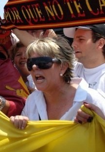Amo infinitamente a Venezuela y me sentiré en paz cuando la vea libre y soberana. “Cada quien no es más que la suma de los pensamientos que alberga” Libertad