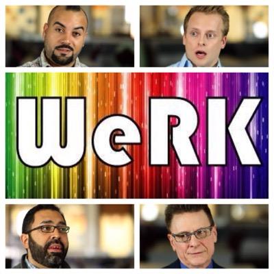 WERK is an upcoming gay-themed office sitcom starring Aaron Page, Johnny Bash, Carlos Diaz, Hugo Rosado, Kyle Coleman and Tyler Rood.