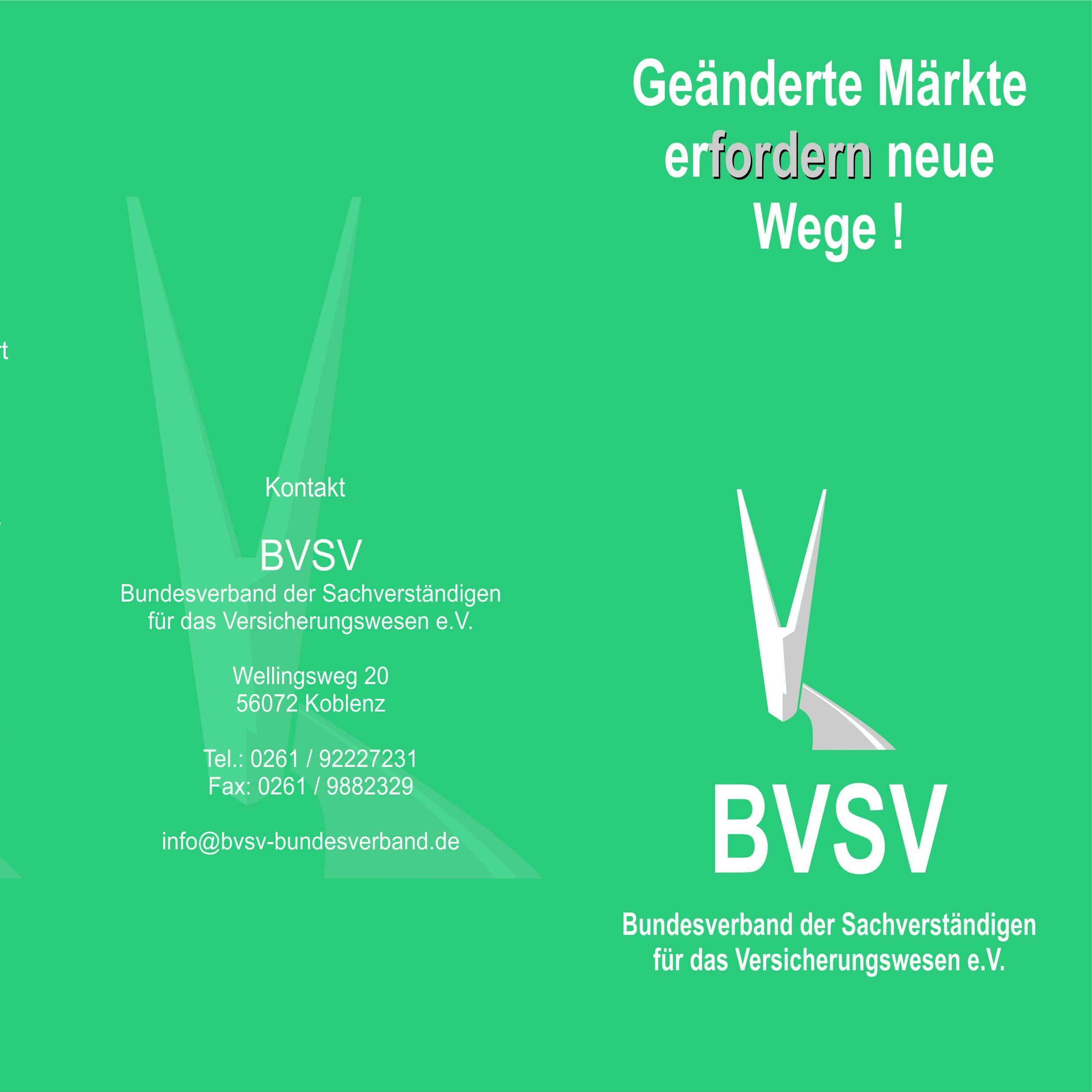 Bundesverband der Sachverständigen für das Versicherungswesen e.V.