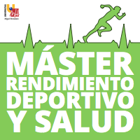 Máster en Rendimiento Deportivo y Salud. Título oficial de la Universidad Miguel Hernández de Elche.