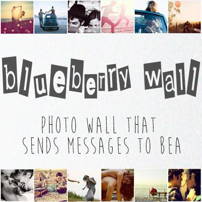 Photo wall that glows when your love thinks of you. Touch a photo on the wall and your loved one gets a message. Hide treats too :) #LDRprobs