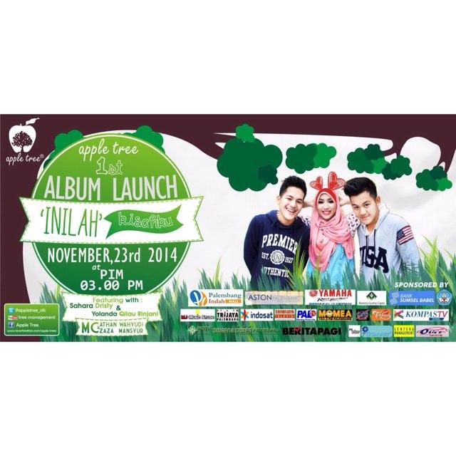 @audy_andana @RizqiRFR @RifqiRFR | #InilahKisahku | CP : 087795018900 / 082184884888 | Ig : appletreemusic