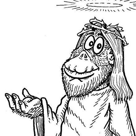 A mythological being, a philosophical heathen, preaching science, reason and critical thinkin'.