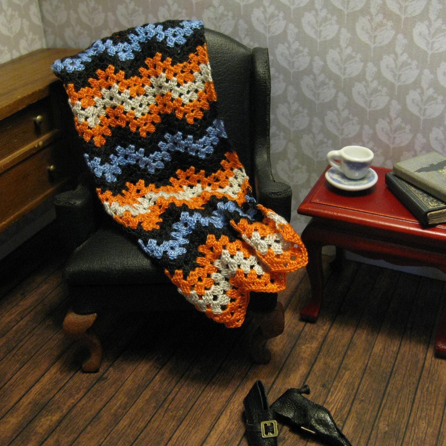 True miniature crochet is such a lost art. I love sitting down and making pieces that a 4 inch high granny could have created.