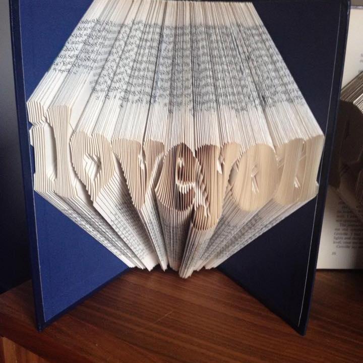 Amazing Folded Book Art