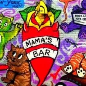 Local East Village dive bar; hippest, most attractive and certainly the friendliest staff in NYC. Not to mention swag for days....