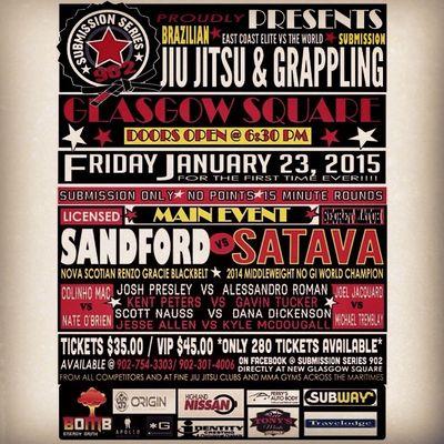 SUBMISSION SERIES 902
Canada's first and only international black, brown and purple belt submission only Brazilian Jiu Jitsu and Grappling event.
Three events