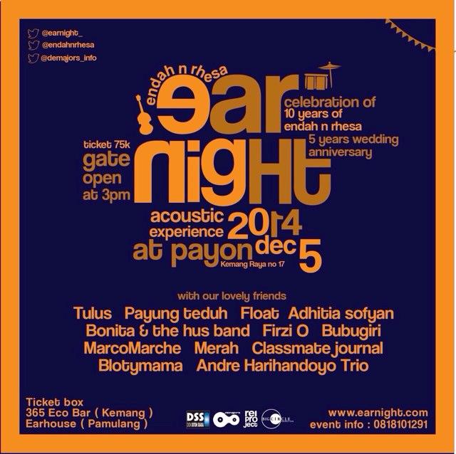 earfriendSOLO's profile picture. We are @endah and @rhesa_aditya 's friends.