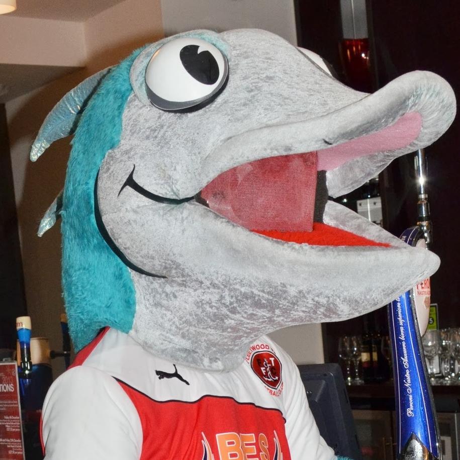 Hi, I'm the official Captain Cod, the Fleetwood Town Football Club mascot. #codarmy