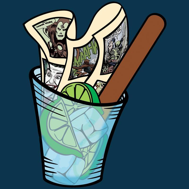 Goró, cana, cachaça, manguaça, bira, bebida, mé e quadrinhos. É disso que estamos falando!