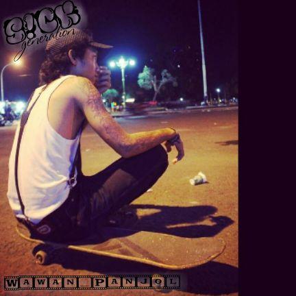 bukan Sepur kalau tidak Gandengan., bukan Kawan kalau masih suka Jotha'an.. #skateboarding is my live