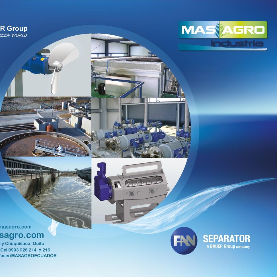 MASAGRO Soluciones Agroindustriales, Representantes para Ecuador de Maquinarias BAUER y FAN