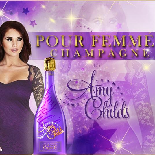 Pour Femmé Champagne By AMY CHILD's is a Partnership between CG Brands & Celebrity Amy Child's.
A very light, citrus earthy bubbly that can be enjoyed by all.