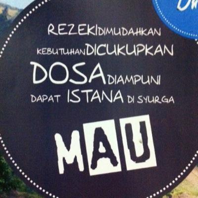 Allah SWT is My Lord. Islam is My Life. Al-Qur'an is My Guide. Muhammad SAW is My Role Model. As-Sunnah is My Practice. Al-Jannah is My Goal :)