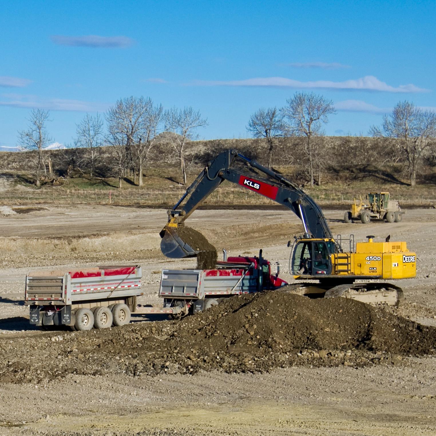 KLS Earthworks and Environmental is a Calgary owned and operated company since 1990 and is a leader in earthworks construction