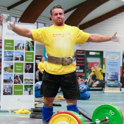 2nd strongest man in the WORLD at 105kg body weight 2014/15 son of J D Baggott