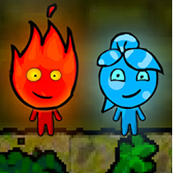 Jogo de Água e Fogo (Fireboy e Whatergirl in The Forest Temple) 