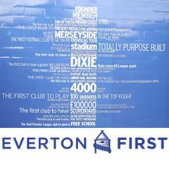 To see the future of Everton FC secured for the current and subsequent generations of Evertonians. Official Everton First twitter profile.