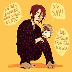 readmybiorn1's profile picture. Why didn't you tell me fucking sharks was a crime?