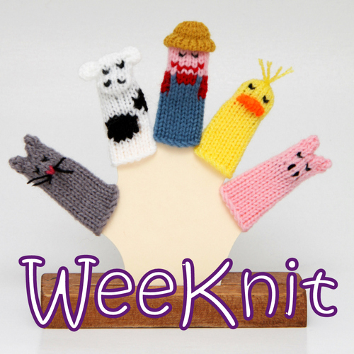 WeeKnit's profile picture. We are knitwits.  We design and create many knit items: including finger puppets, Easter egglets (eggs), Christmas socks (stockings), and much more.