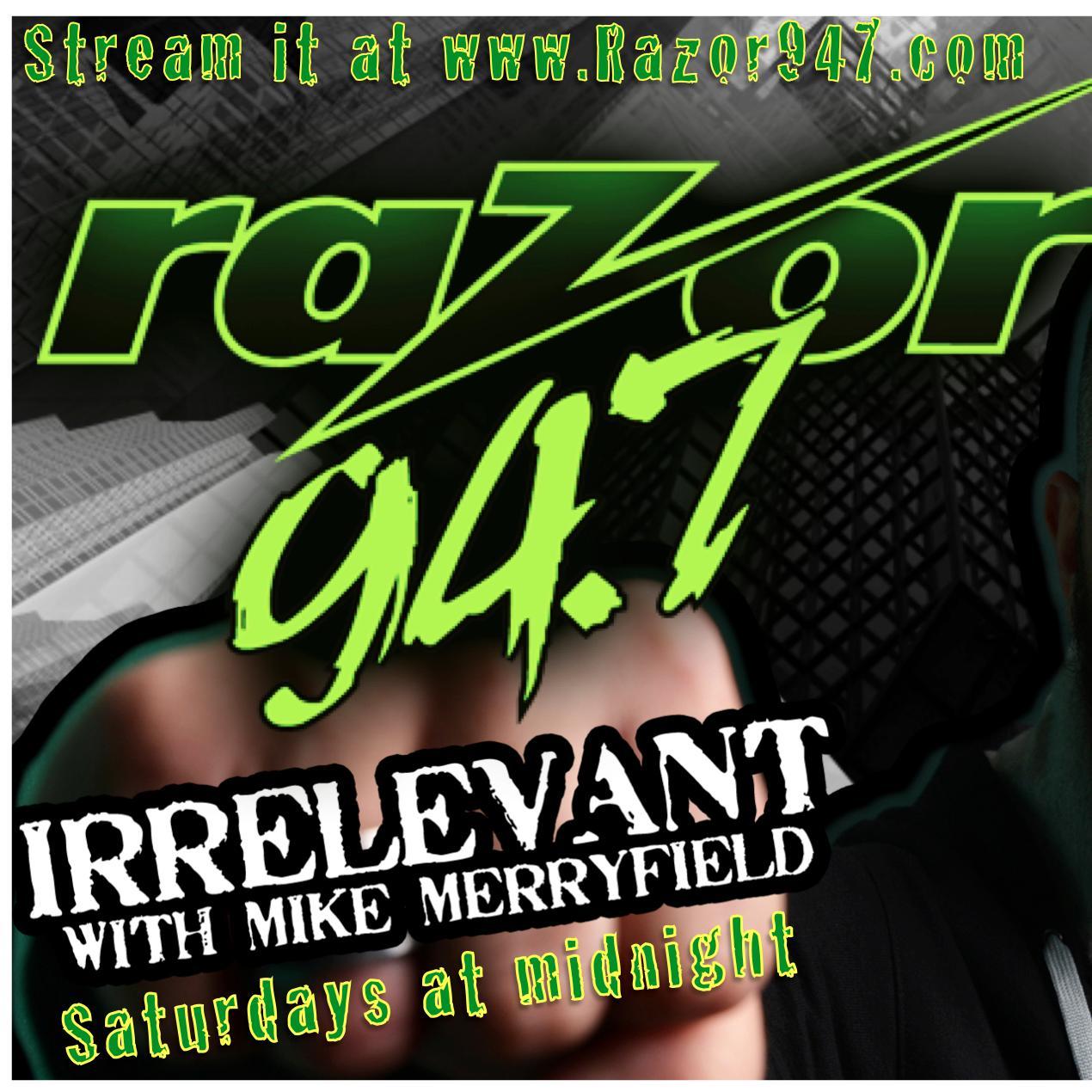 A podcast with comedians and comedy and comical situations and Mike Merryfield #Irrelevant #MikeMerryfield #comeatmebro