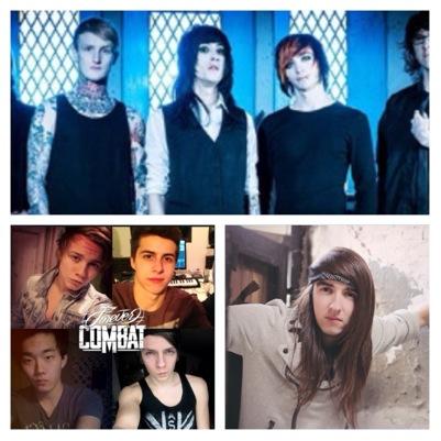 UK, 15 yrs old, fan of Forever In Combat, Follow My Lead, Maxime Solemn, Eskimo Callboy, Black Veil Brides, Of Mice & Men, Bring Me The Horizon and more