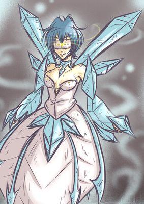 IcyGolem's profile picture. Daughter of @titanictrioboss . Just chill out, guys! Nothing can melt me away! Just try~ [Level 65][Female]  Brothers: @regi_rocker @SteelOfTrio