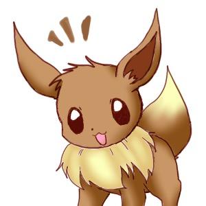 *the eevee sleeps on her tail* | A sleepy, baby eevee | Female | Any Rp | Mama: @sandstorm345