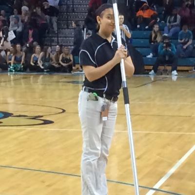 i am a student assistant for game day operations at coastal carolina university. everyone calls me MopGirl! follow me!