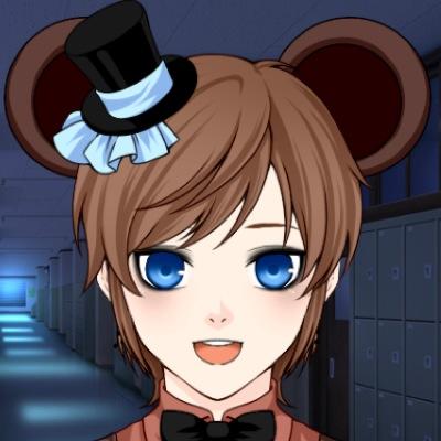 Freddy Fazbear Son here! i'm son of Freddy -and Chica-@roboticFeathers- Dating: @FoxyMkII *chuckles* //RP