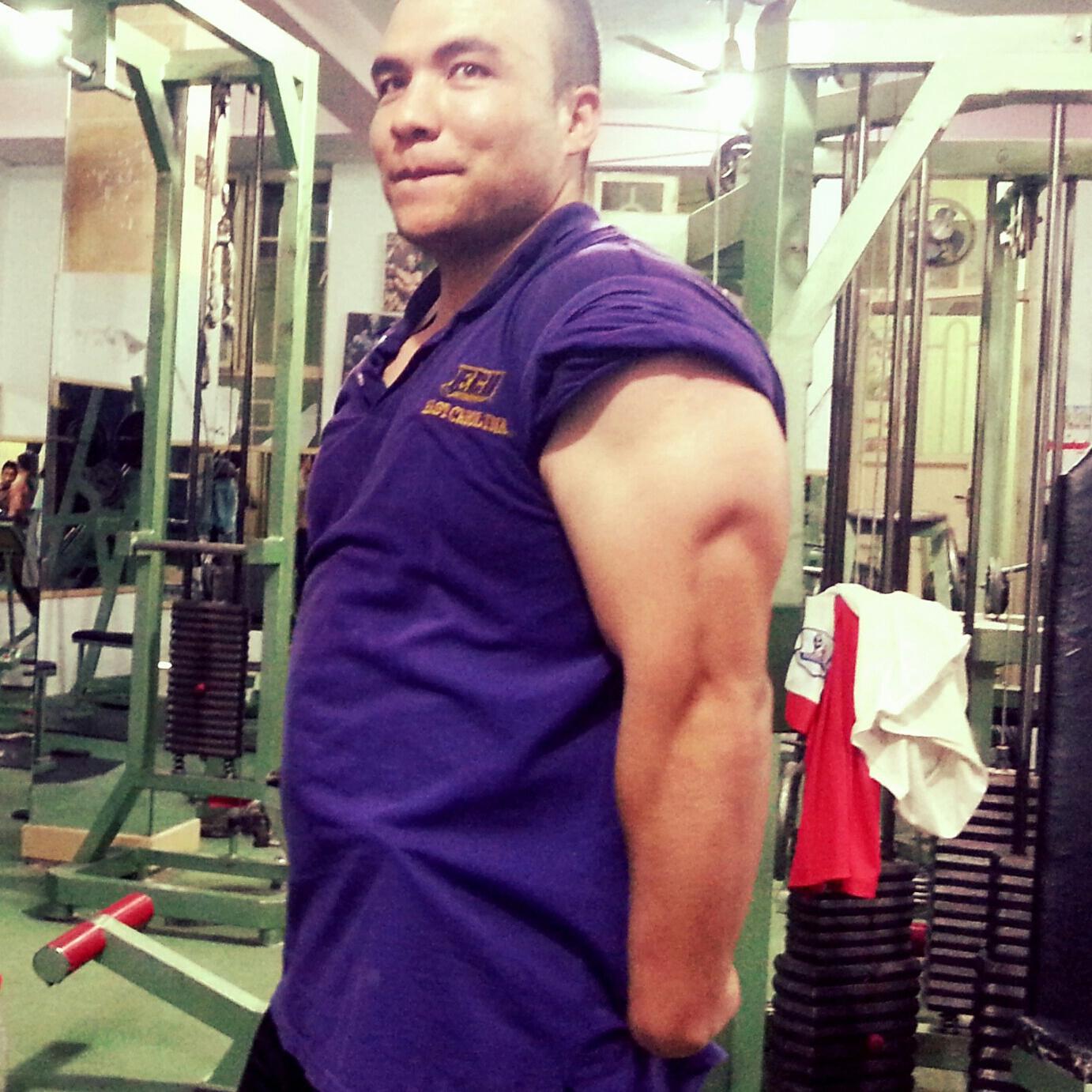 hazara boy from afghanistan , bodybuilder, mr hazara bodybuilding champion