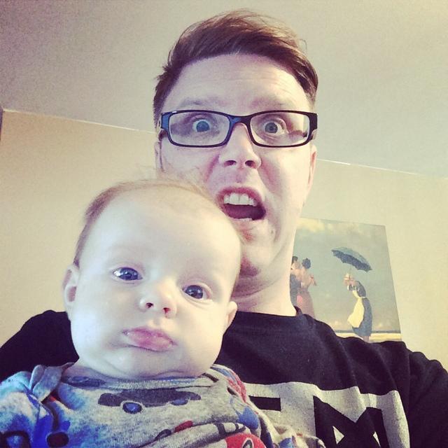 BrikeMobillard's profile picture. One time I wore a suit to school on Kurt Cobain's birthday