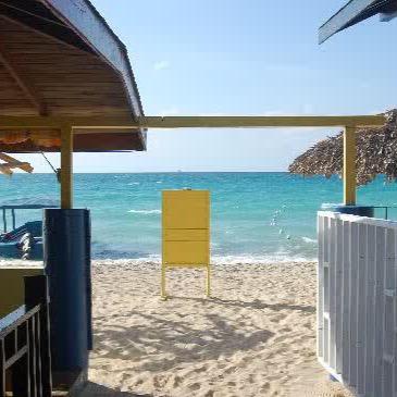 beach front rooms with 7miles of white sand,aqua sea,coral reef and pure jamaican heat.